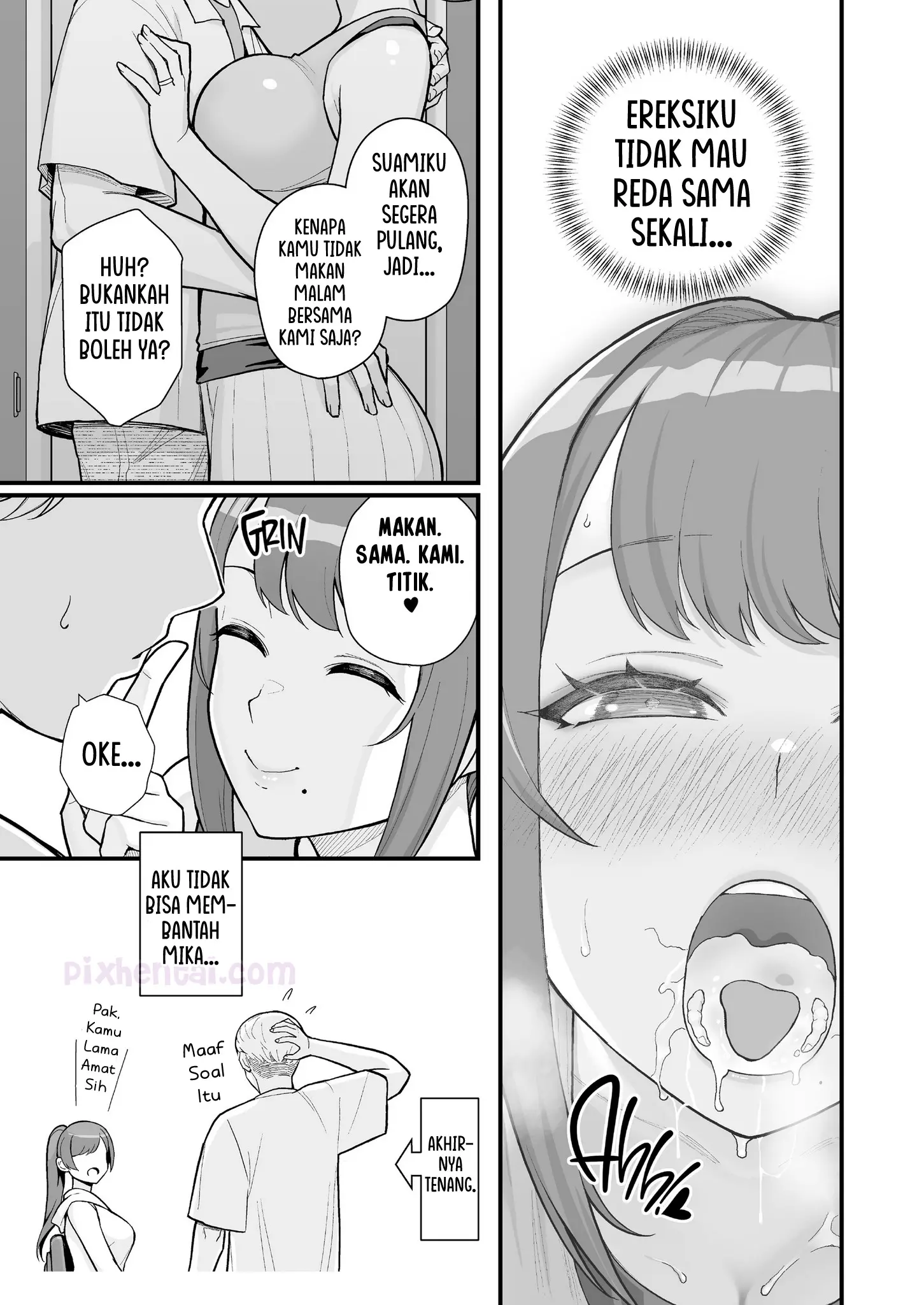 Komik hentai xxx manga sex bokep Hitozuma no Jitaku ni Hakuchuu Houmon Suru Hon 26